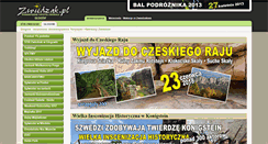 Desktop Screenshot of glogow.zwiedzak.pl